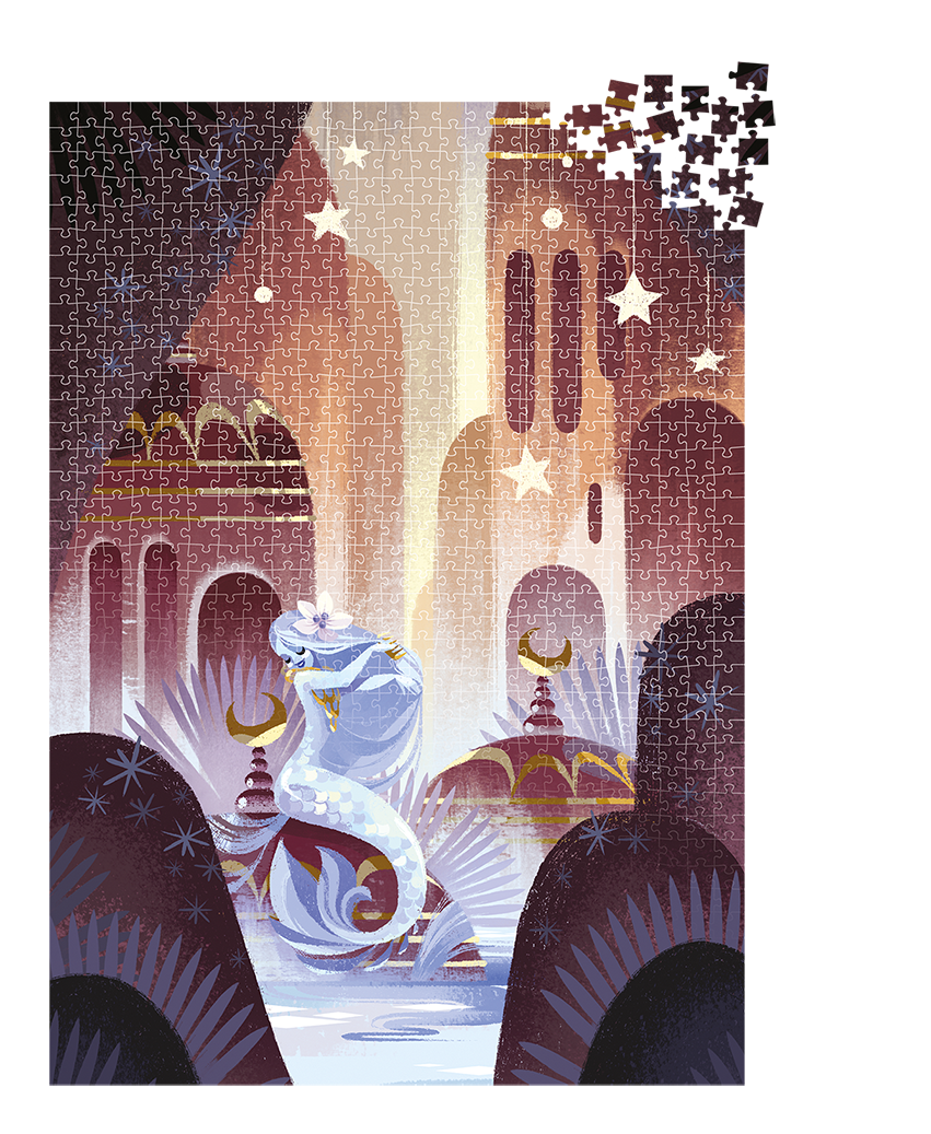 Dixit Puzzle - Mermaid In Love 1000pc